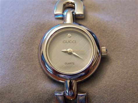 gucci women's watch vintage silver|old gucci ladies watches.